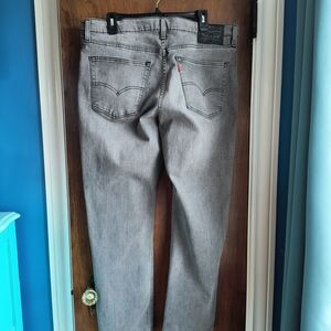 Levi's Men's Straight Jeans in Gray